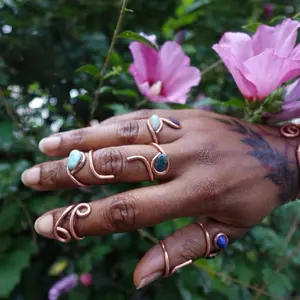 6 ring copper stack adjustable