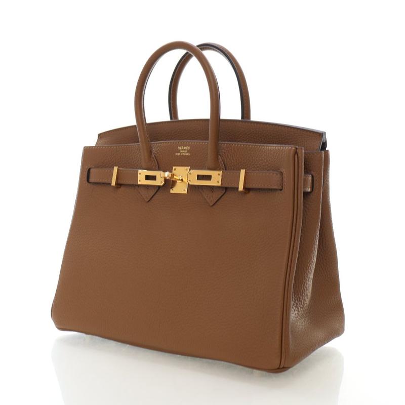 Pre-owned Togo Tote Bags Hermes Alezan Birkin 25