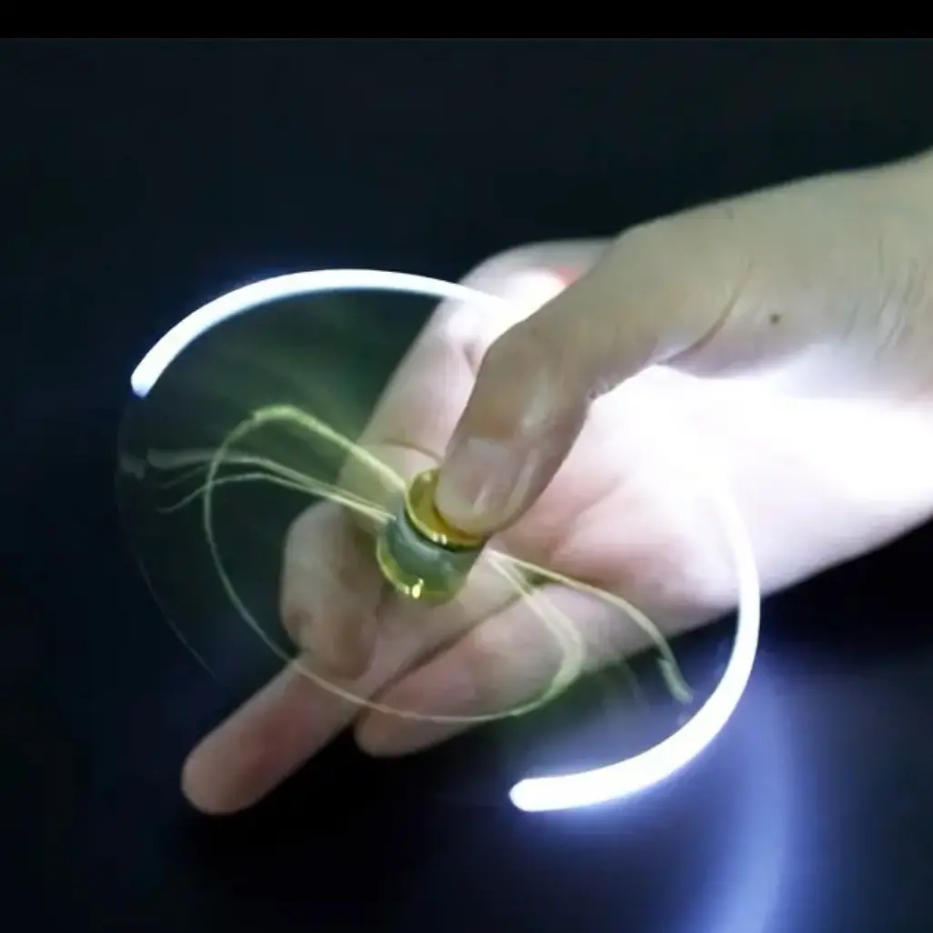 Rotating Pen With LED Light