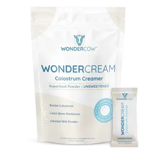 WonderCow, WonderCream Stick Packs, Cognitive Support & Gut Health, Focus & Mental Clarity, 20 Servings