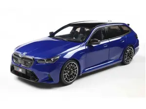2024 BMW M5 Touring M Marina Blue Metallic Diecast 1:18 Scale Model - Solido S1814801