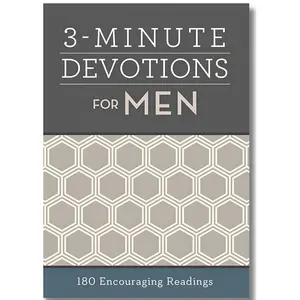 3-Minute Devotions for Men: 180 Encouraging Readings daily prayer Breakthrough paperback edition bible study