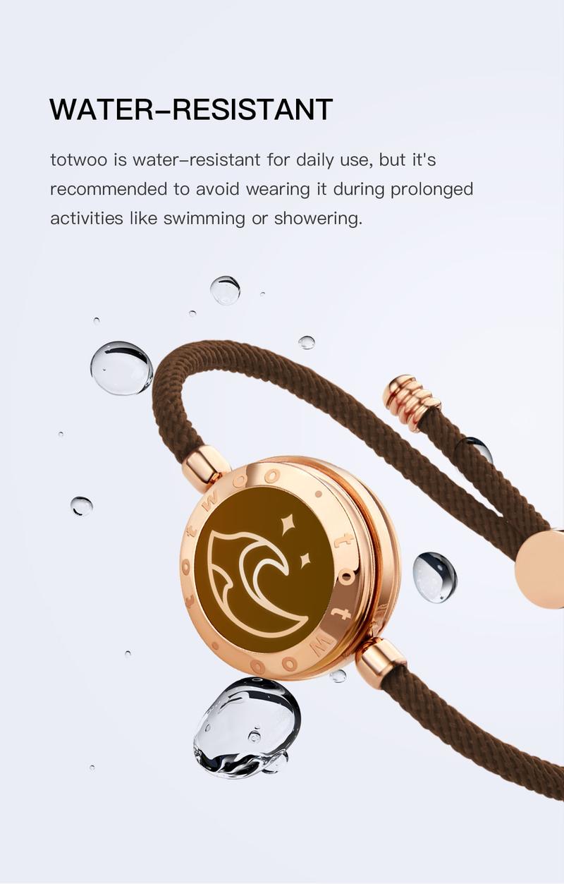 【emotional smart jewelry】totwoo Mountain&Sea  Long Distance Touch Bracelets  Functional Love Connect Gift For Boyfriend or Girlfriend or your Family