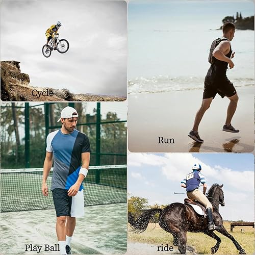 Double Shoulder Armpit Bag for Men, Fashion Leather Double Shoulder Straps Holster Wallet Adjustable Oxford Cloth Underarm