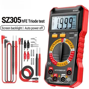 Digital Multimeter Professional AC/DC Voltage Ammeter Capacitor hFE Triode NCV Voltage Induction Electrician Tester