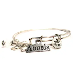 Abuela Expandable Bangle Bracelet Set