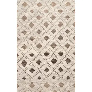 Coco Trellis Wool Area Rug