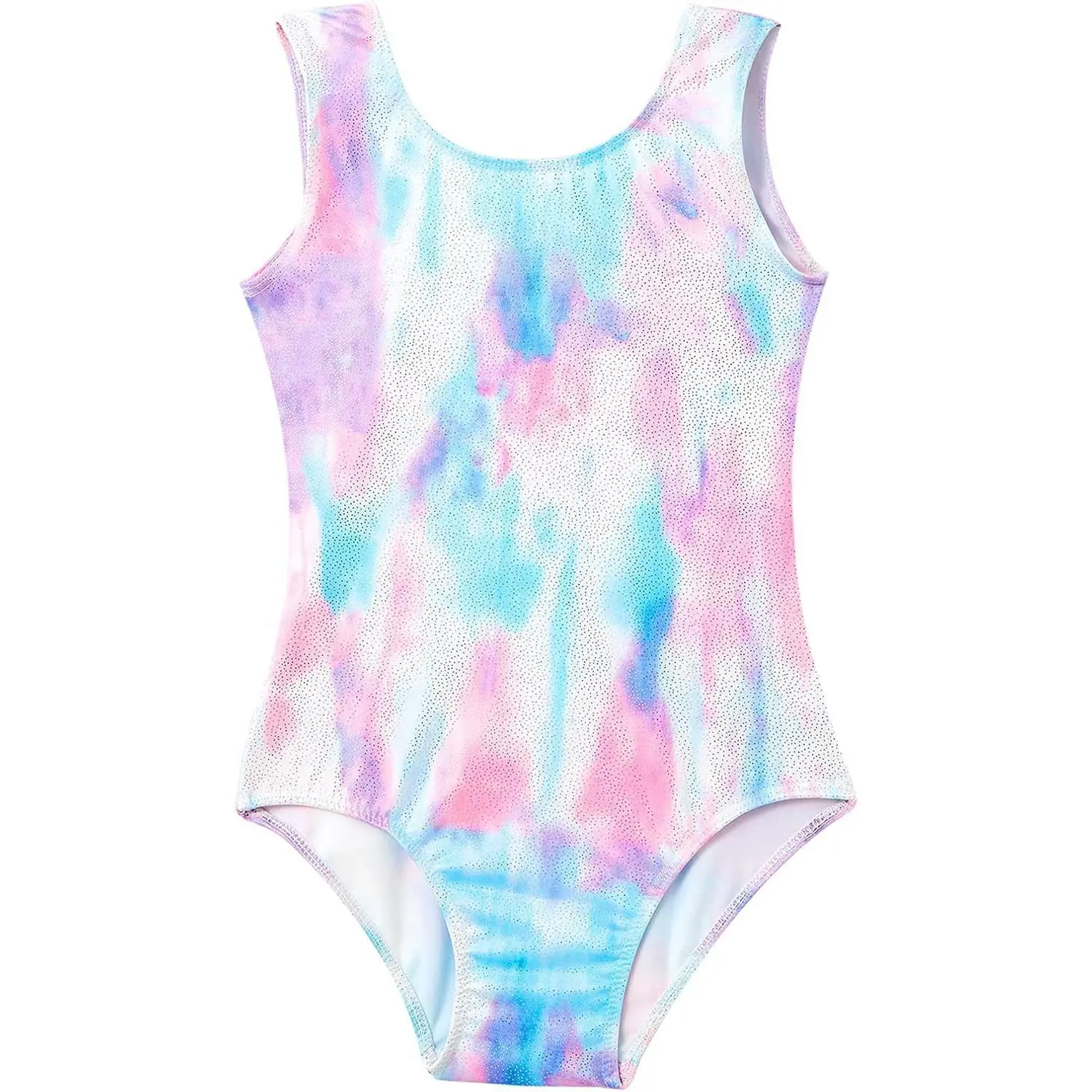 KF5-GCS043      Gymnastics Leotards for Girls Sparkly One Piece Tumbling Outfits