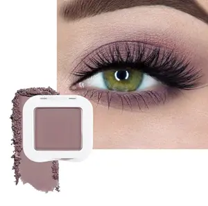 FeiCuiYun Matte Mauve Taupe Eye Shadow Palette Makeup For Older Women, Matte Single Monochrome Eyeshadow, Mini Single Pressed Pigmented Waterproof Sombras Para Ojos, Vegan, Talc, Paraben&Cruelty Free