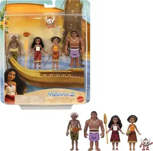 Mattel - Disney Moana 2 Moana's Canoe Crew Multipack  [Collectible Figurine/Statue/Bust]