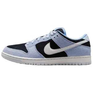 Nike SB Dunk Low 'Aluminum' - Iconic Skate Shoe with Durable Leather Upper & Zoom Air Cushioning - Runs 1/2 Size Up - All Seasons