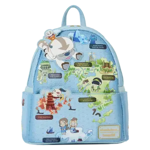 Avatar: The Last Airbender Map of the Four Nations Mini Backpack
