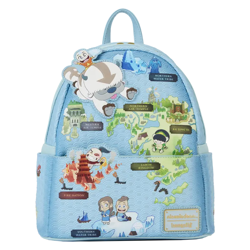 Avatar: The Last Airbender Map of the Four Nations Mini Backpack