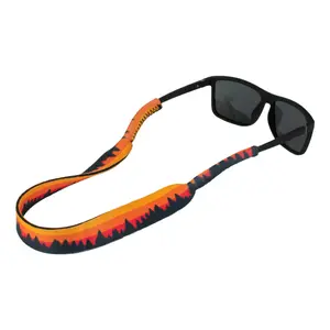Ukes Premium Sunglass Strap - Durable & Soft Glasses Strap Designed with Floating Neoprene Material - Secure fit for Your Glasses and Eyewear. (The Foresters)