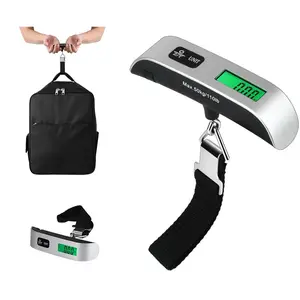 Luggage Scale, Easy to Carry, Small in Size, Suitable for Carrying, 110 pounds,  5.9x4.2x1.49inches