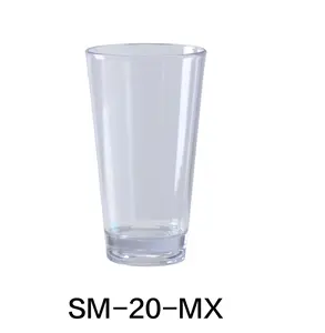 Yanco SM-20-MX 20 oz Stemware Mixing Cup, Clear - 6.25 x 3.5 in. - Pack of 24