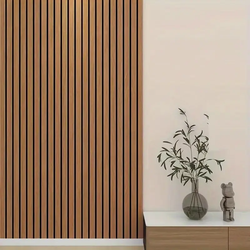 Self-Adhesive Wood Grain Wall Sticker Roll, Thickened Easy DIY Peel and Stick Wallpaper for Ceiling Partition, Interior Walls, Multiple Indoor Scenarios, Decorative Wallpaper