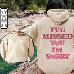 Gracie Abrams Music Shirt K1, I've Missed You I'm Sorry Sweatshirt, Gracie Abrams Retro Vintage Unisex Gift Bootleg Hoodie