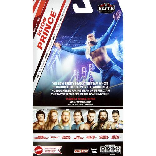 Mattel Collectible - WWE Elite Collection 6" Elton Prince Action figurine/statue  [Collectible Figurine/Statue/Bust] Action figurine/statue, Collectible