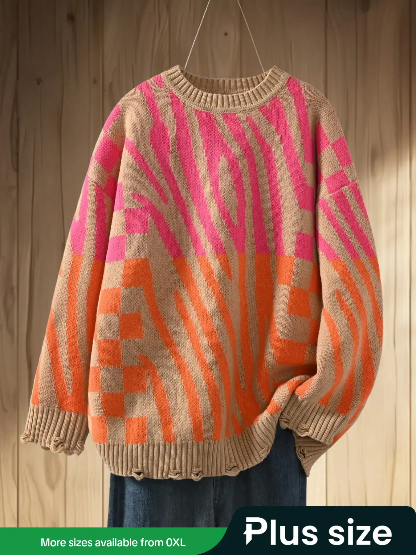 Autumn Winter Round Neck Pullover Sweater Long Sleeve Shirt, Casual Pullover Tops, Casual Aesthetic Fitted Design, Comfortable Soft Loose Knitwear Knitting Womenswear for Daily Wear & Outdoor Activities