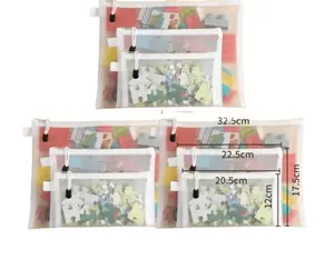 Mesh Zipper Bag for Toy Organization Drawstring
