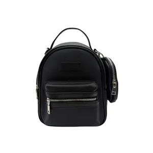 The Iris Street Chic Mini Faux Leather Backpack (#9010) By Iris & Rainbow