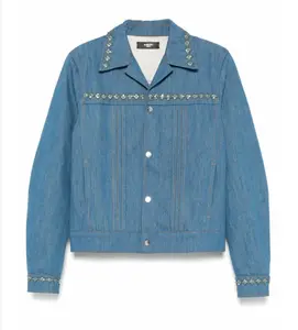 AMIRI Crystal-Embellished Pleated Jacket Size Large (MSRP:$2690)