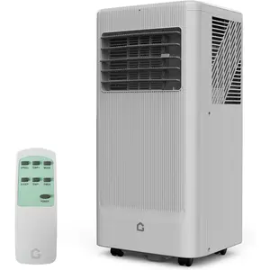 8000 BTU Portable Air Conditioner 3 Speeds & Sleep Mode, 3 in-1 Cooling AC Portable Air Conditioner for Room, Standing Air Conditioner for Room, Ventless Floor Air Conditioner