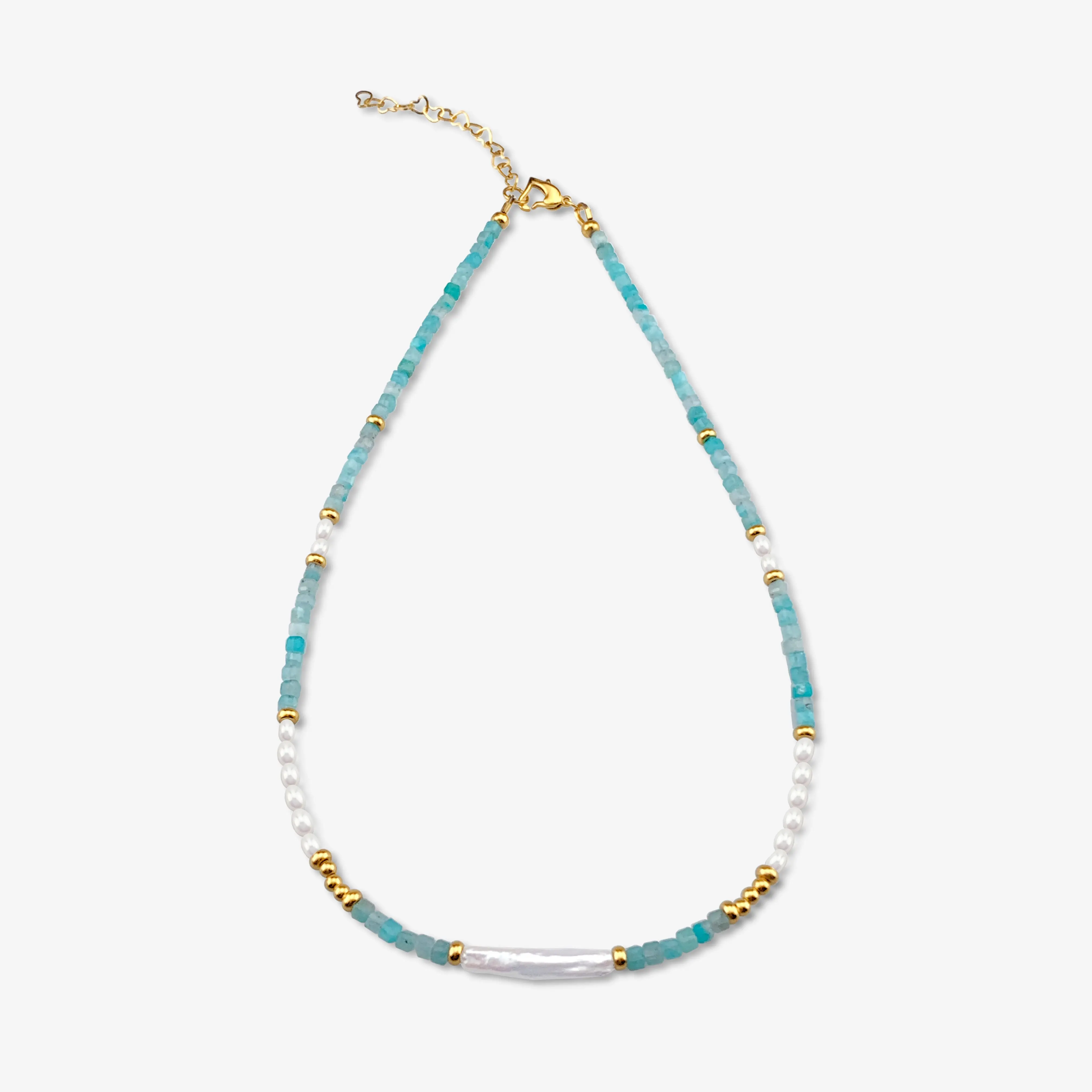 Freya amazonite stone Necklace