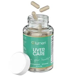 Lumen Naturals Liver Care for Women – With Milk Thistle, Dandelion, Zinc & Beetroot – Renewal Support Supplement – 180 Capsules – 60 Servings – Non-GMO & Gluten-Free