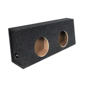 10 in Dual Truck Enclosure Sealed Subwoofer Enclosure Precision CNC-Cut, Premium MDF Construction. Proudly USA Made.