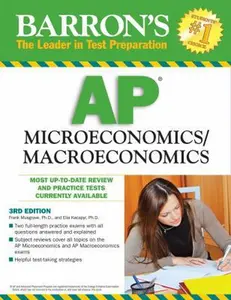 USED-Barron's AP Microeconomics / Macroeconomics by Frank Musgrave Ph.D. (Paperback)