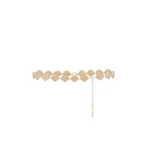 Ettika Shell Belly Chain in Gold