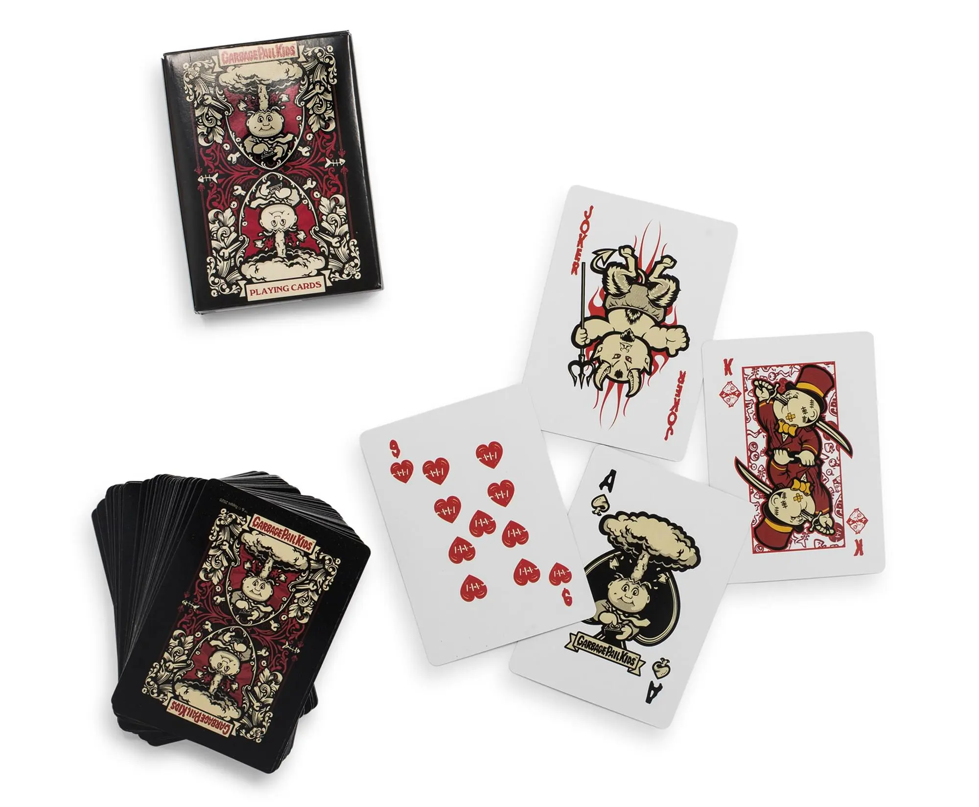 Garbage Pail Kids Playing Cards Designed By Hydro74 | 52 Card Deck + 2 Jokers, Card Game Sets, Themed Card Game