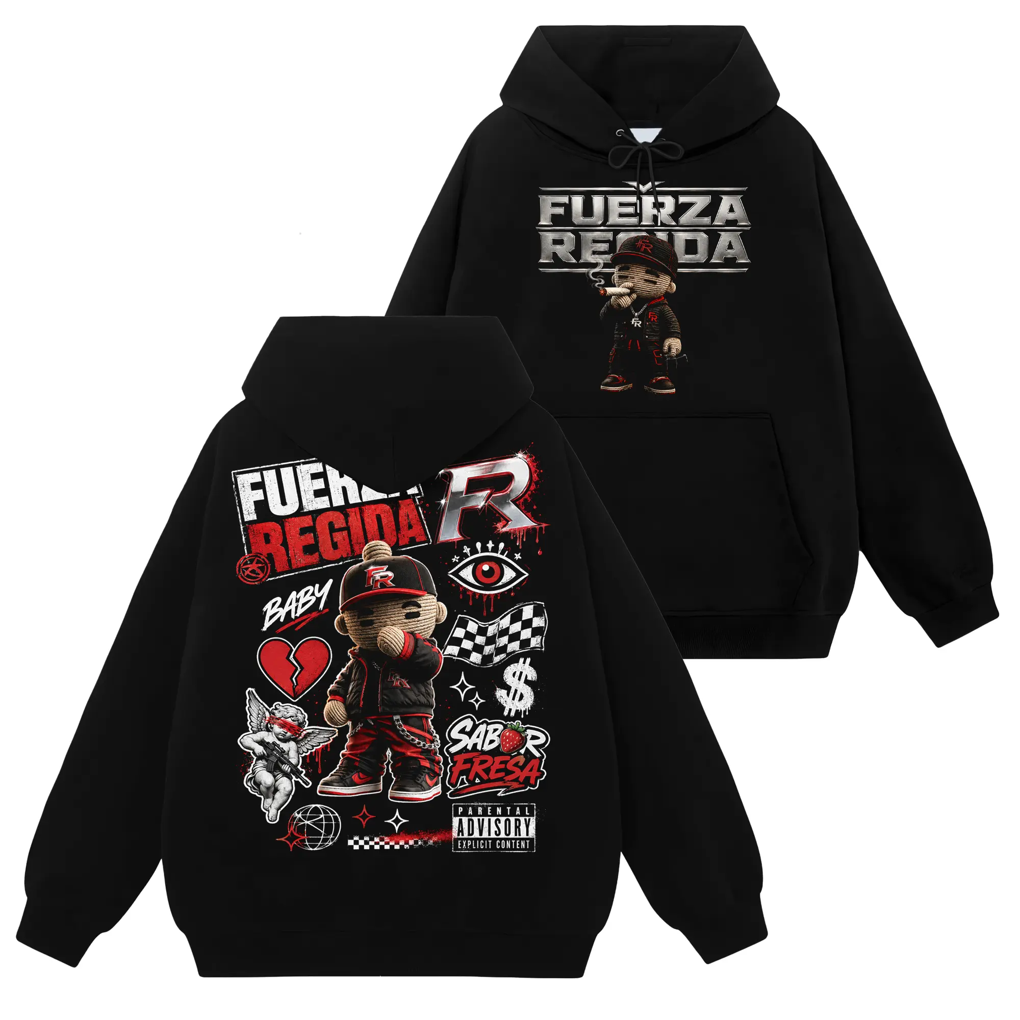 Vintage Fuerza Regida All Top Song Album #202 Graphic T-Shirt Sweatshirt Hoodie, Tatino Streetwear Fashion, Regional Mexicano Shirt, Fuerza Regida Merch, Menswear Top Y2K Mexico, Pepper Comfort Colors
