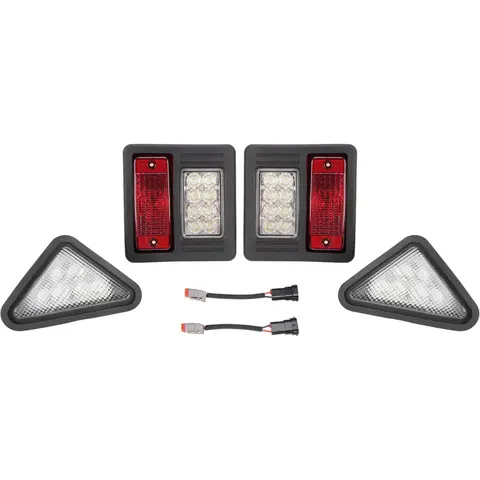 HECASA LED Headlamps Bulbs Kit Set - Plug-and-Play, Long-Lasting Performance LED Car Lights, Replacement for Bobcat 751 753 763 773 863 864 873 883 963 A220 A300 S130 S150 S160 S175 S185 S205 S220 S250 S300 S330 T140 T180 T190 T200 T250 (7259523, 7259524)