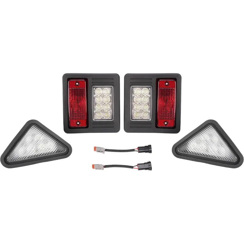 HECASA LED Headlamps Bulbs Kit Set - Plug-and-Play, Long-Lasting Performance LED Car Lights, Replacement for Bobcat 751 753 763 773 863 864 873 883 963 A220 A300 S130 S150 S160 S175 S185 S205 S220 S250 S300 S330 T140 T180 T190 T200 T250 (7259523, 7259524)