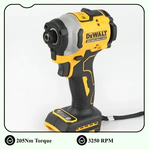 Dewalt DCF850 20V Brushless Cordless Impact Electric Drill 205Nm Torque 3250RPM Screwdriver Lithium Battery Power Tool