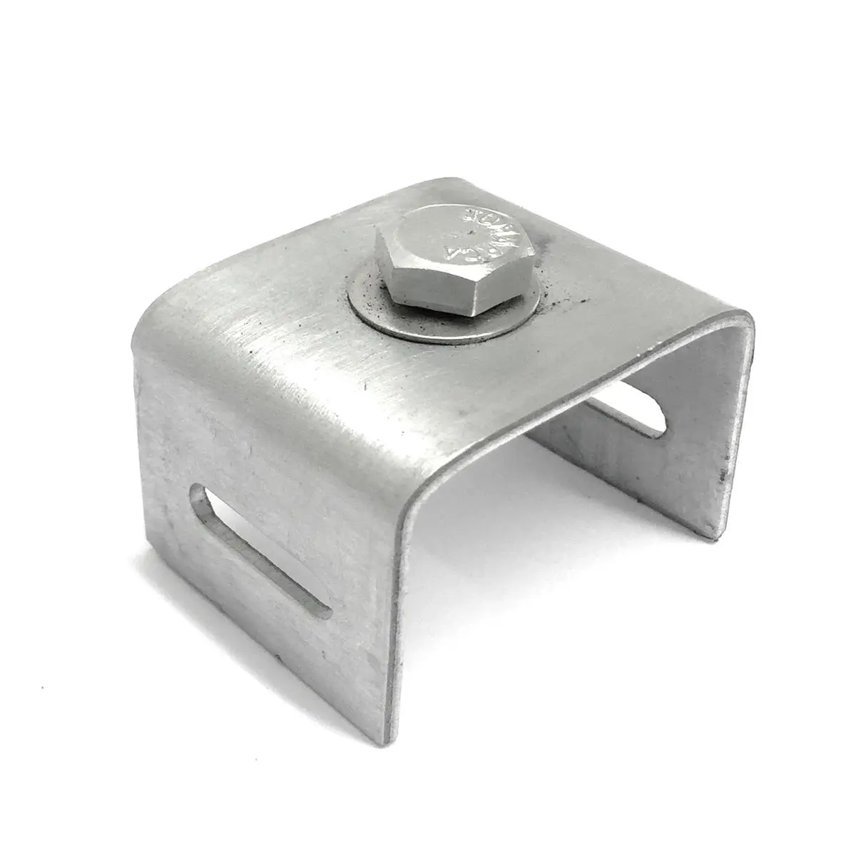 212 MAIN 304SS Single Bolt 3-4 inch Straight Leg Metal Bracket, Corrosion Resistant, for Sailing Traffic Sign Fixing, Metal Brackets