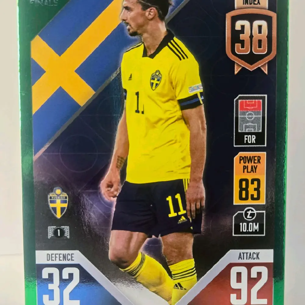 Zlatan Ibrahimović - 2022 Topps Match Attax Road To UEFA Green Foil Finals #CD38
