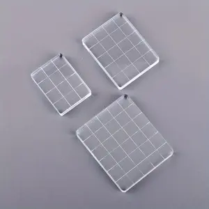 1pc Comfortable Acrylic Stamp Handles for Easy Stamping and Precise Placement, Three sizes for you to choose from