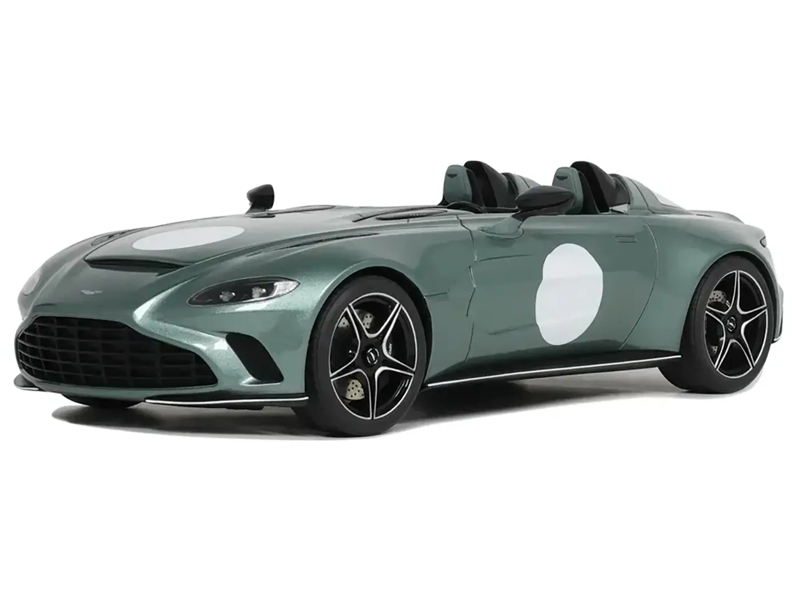 Aston Martin V12 Speedster Green Metallic 1/18 Model Car by GT Spirit