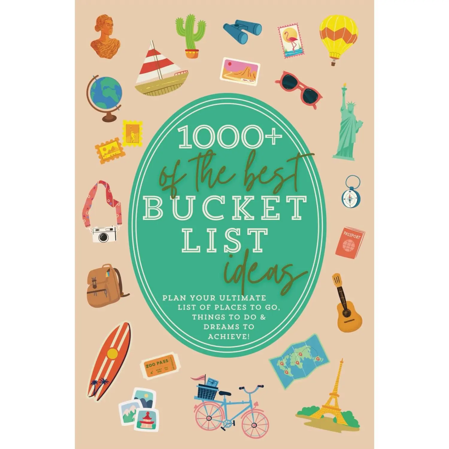 1000+ of the Best Bucket List Ideas: Your Ultimate Bucket List Travel Book and Adventure Guide with World Travel Bucket List Trips