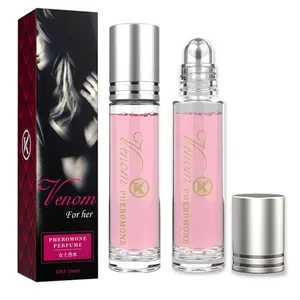 Venom Women's Attraction Perfume, Aphrodite Pheromone Essential Oil, Roll-On Pheromone Oil, Confidence Boost, Alluring Design, Seductive Fragrance, Exclusively for Fragrance Enthusiasts