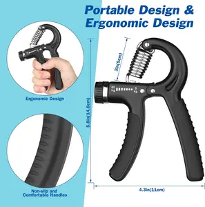 Adjustable Grip Strength Trainer (11-132 Lbs)