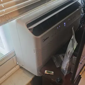 Midea 6K/8K/10K/12K BTU U Shaped Smart Inverter New Window Air Conditioner,  2026 version AC, Cools up to 450 Sq. Ft.,Ultra Quiet with Open Window Flexibility, Works with Alexa/Google Assistant, 35% Energy Savings, Remote Control, New Arrivals