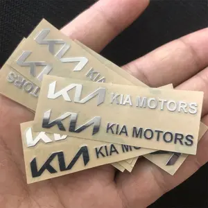 3D Metal Emblem Sticker Car Interior Decoration, Styling Decal for Kia Rio Ceed Sportage Cerato Soul K3 K5 Sorento Picanto Optima