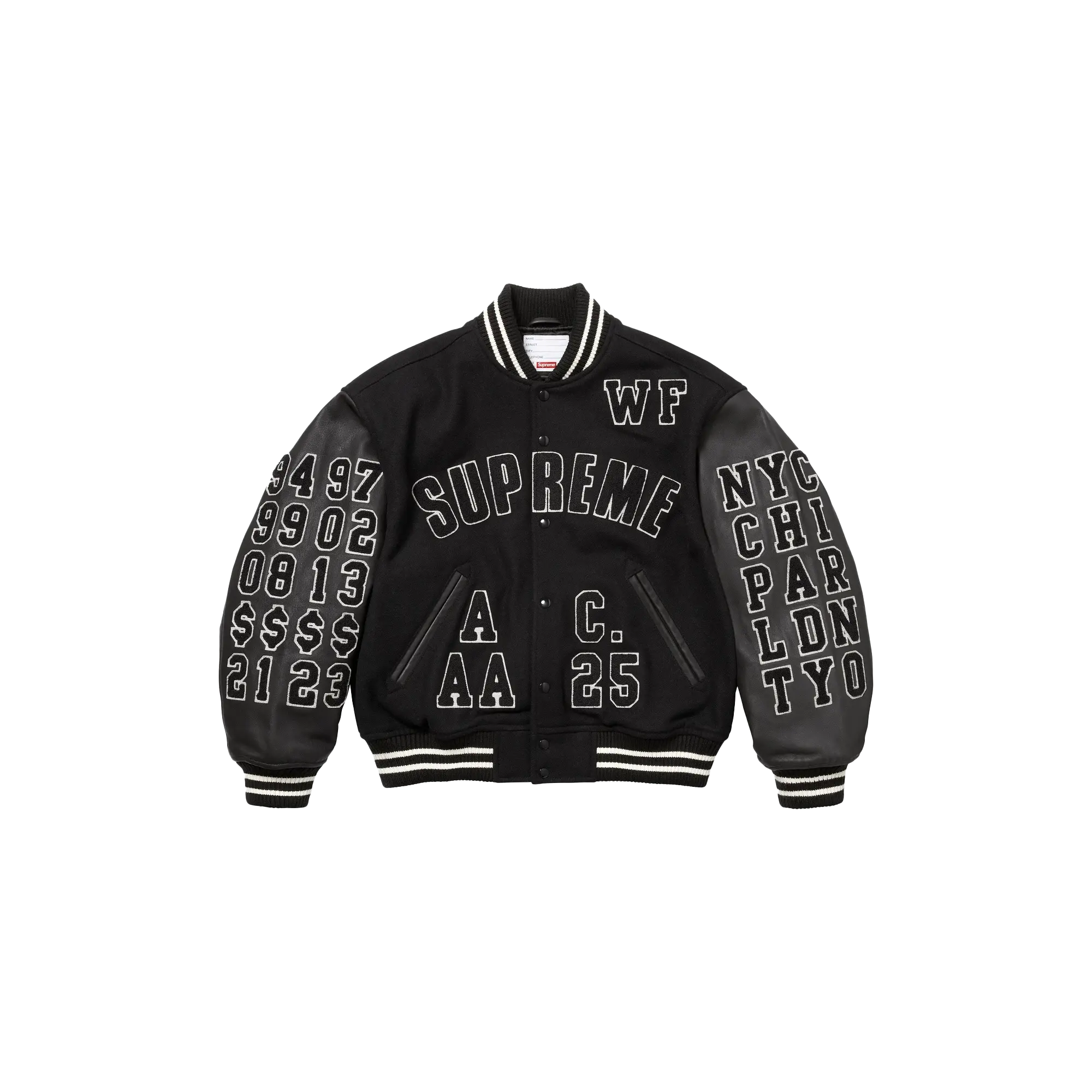 Praises Varsity Jacket "Black" SU25407