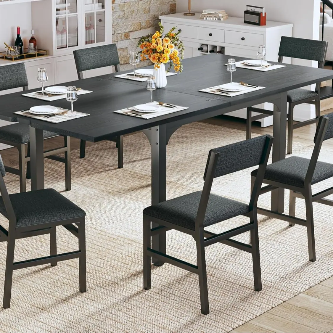 Dining Table Set for 6