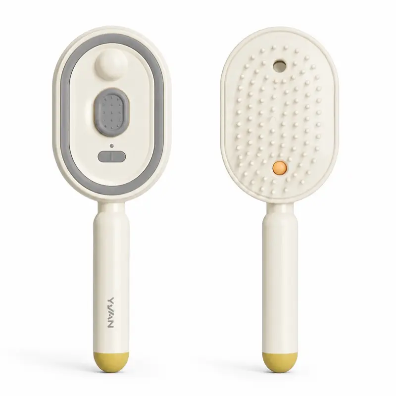 Electric Spray Airbag Massage Hair Brush Anti-Static Scalp Massager Rechargeable